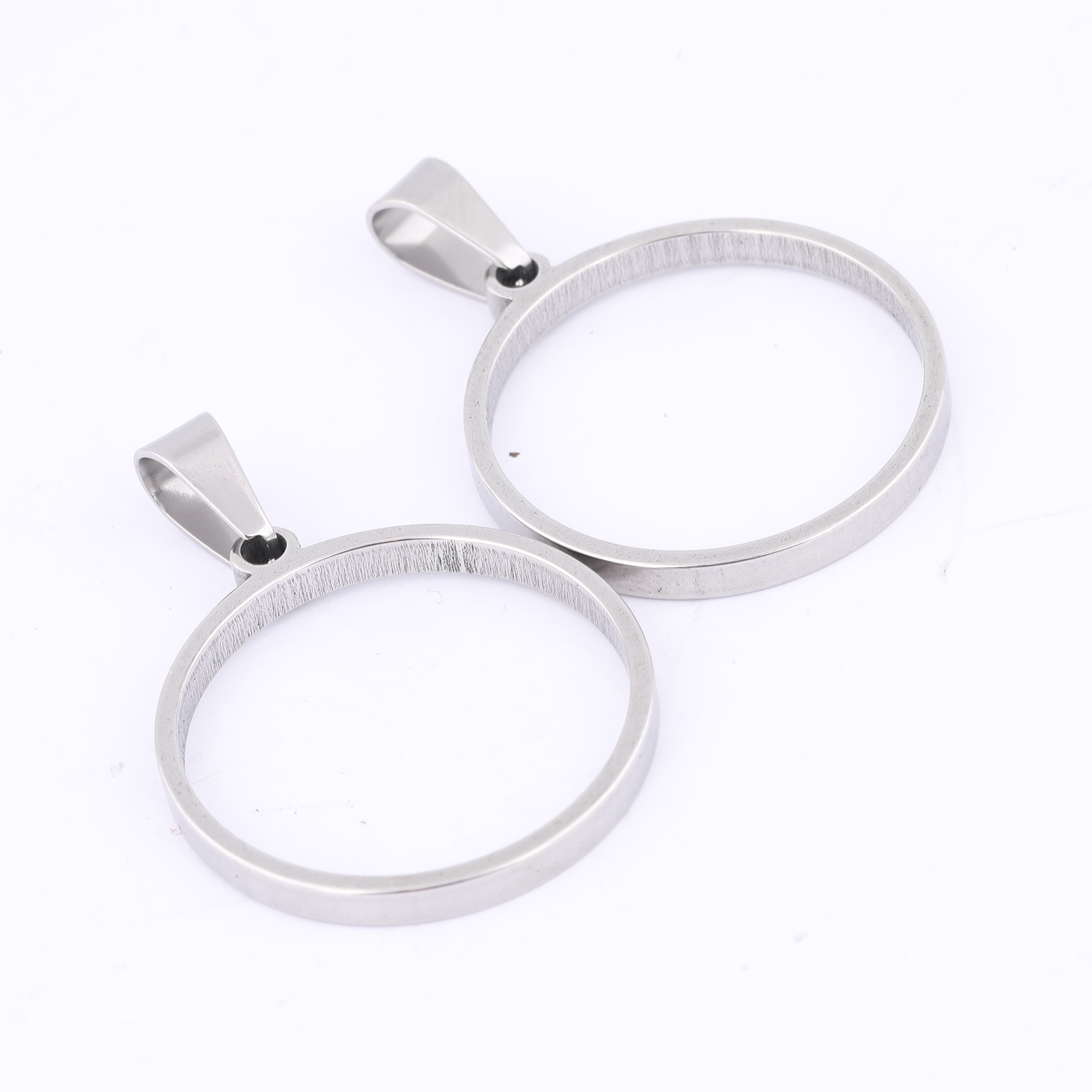 10pcs 25mm Round Open Bezel Ch - Resin Art Materials Kit recension och pris