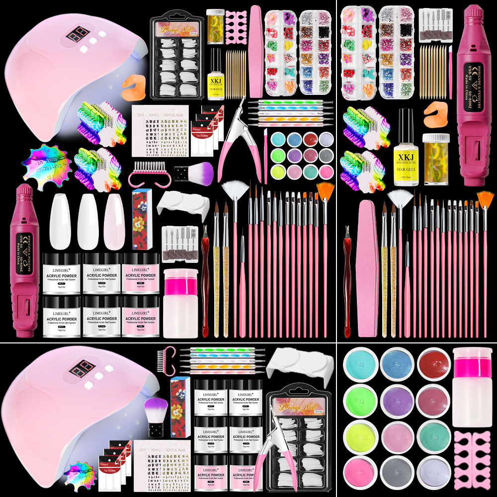 Professional Acrylic Nail Kit  - Resin Art Drill Machine recension och pris