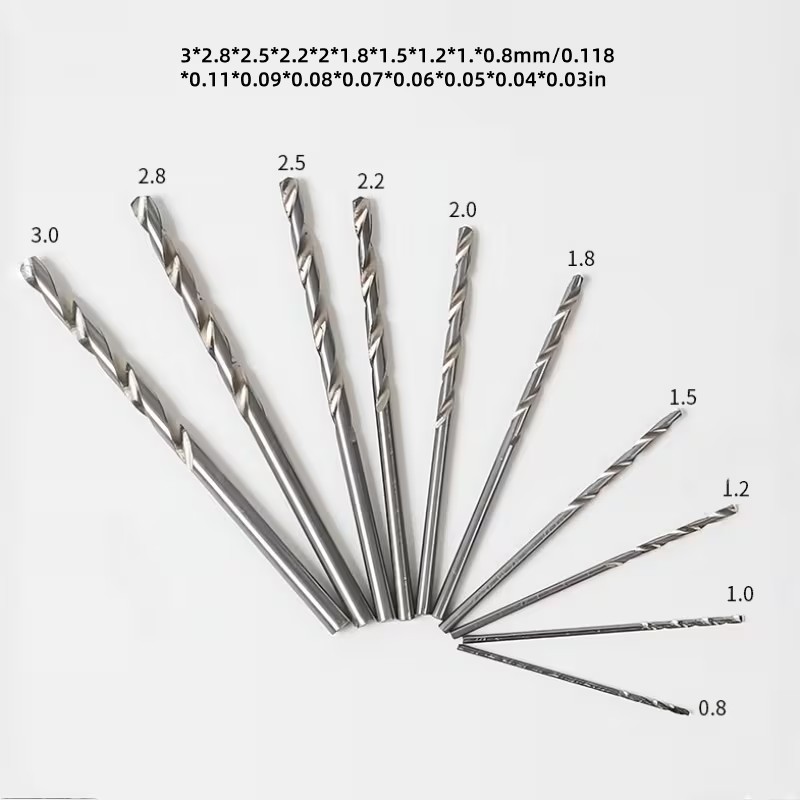 1/11pcs, 0.8-3.0mm Mini Hand D - Resin Art Drill Machine recension och pris