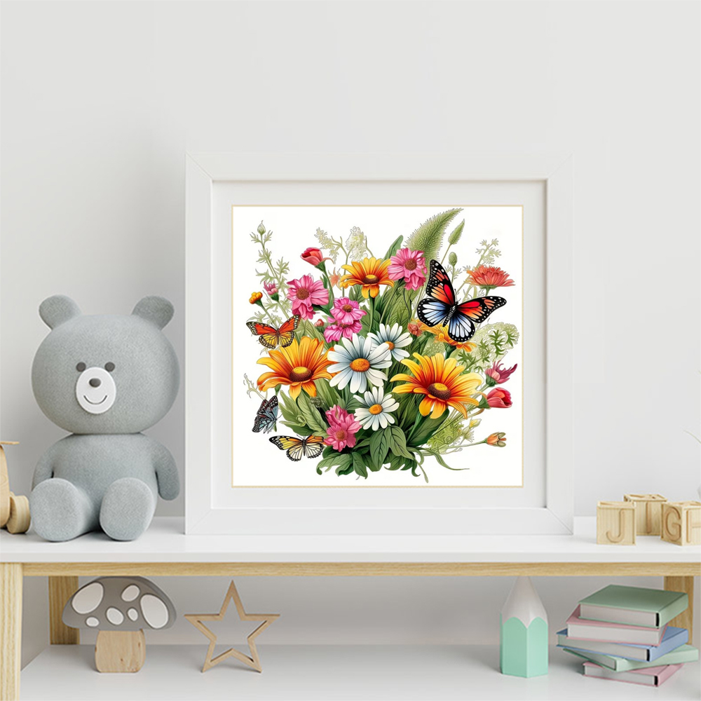 EverShine Full Square Round Di - Resin Art Wallpaper recension och pris