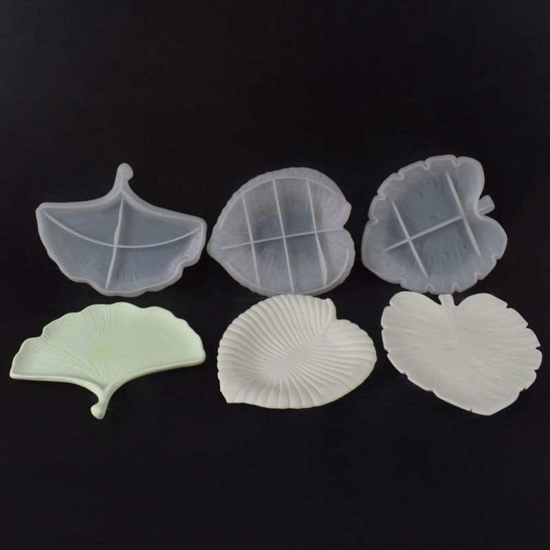 Plaster Cement DIY Leaf Dish M - Resin Art Tray recension och pris