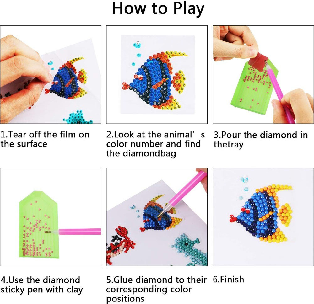 Easy Diamond Painting Stickers - Resin Art Easy recension och pris
