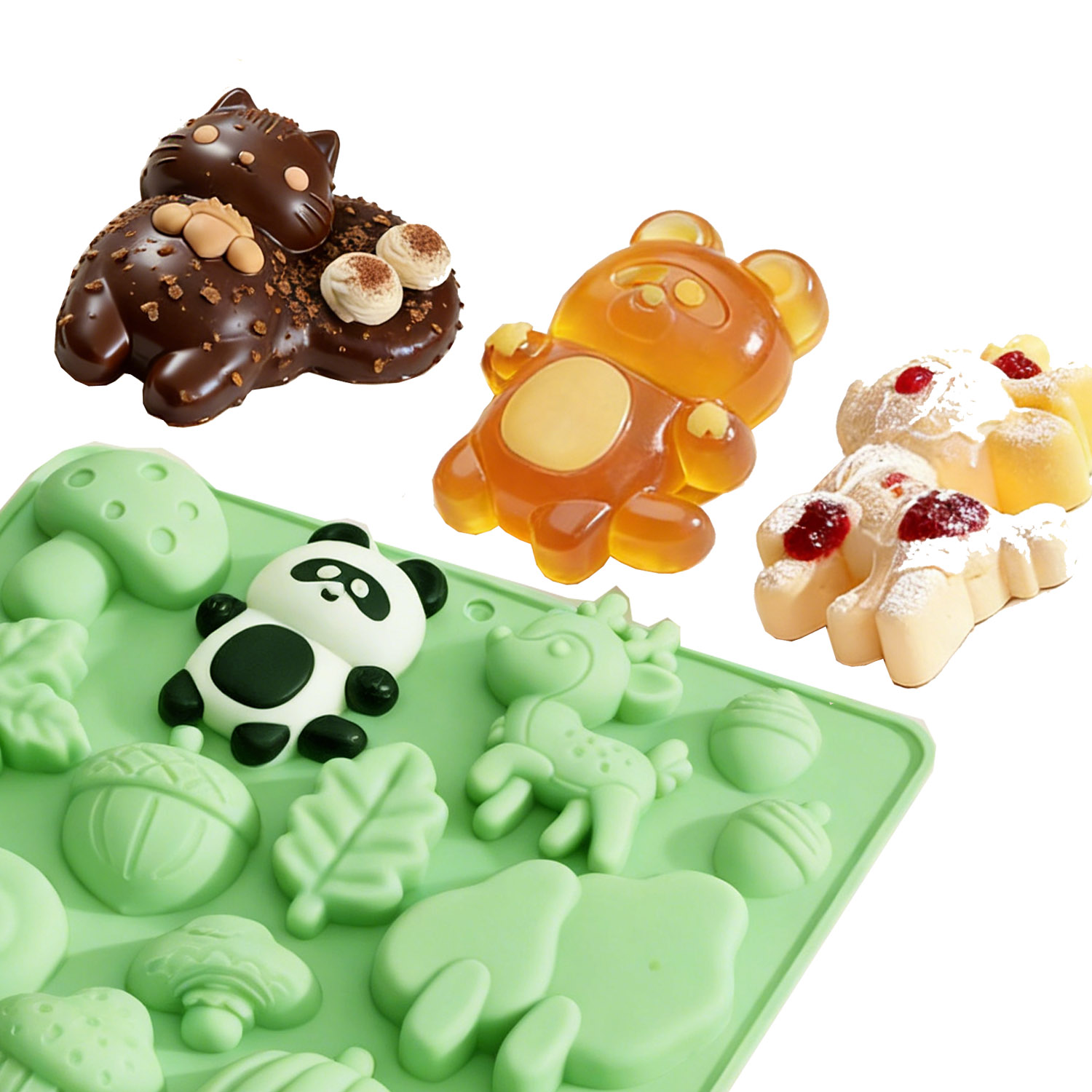 1 Silicone Cake Mold in the Sh - Resin Art And Craft recension och pris