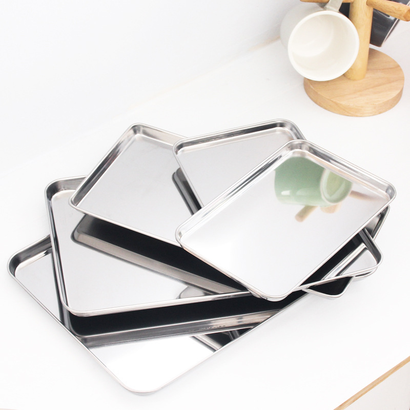 Stainless Steel Rectangle Food - Tray Mold Rectangle recension och pris