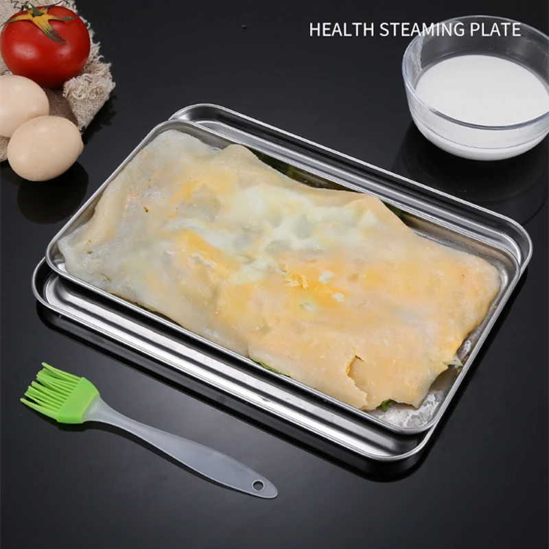 Stainless Steel Rectangle Food - Tray Mold Rectangle recension och pris