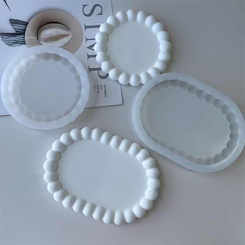 Resin silicone molds, oval bub - Resin Art Tray recension och pris