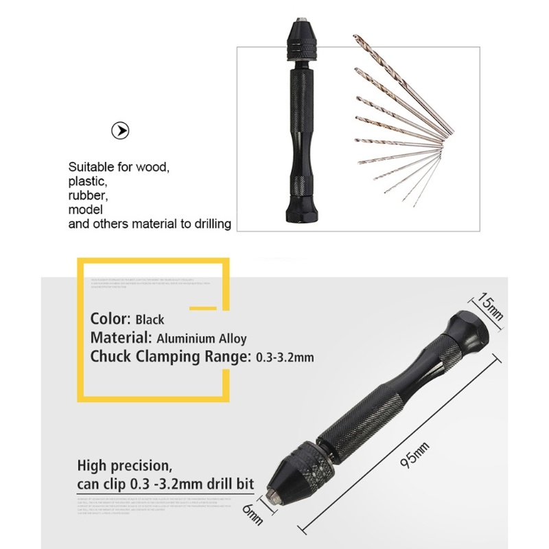 Micro Mini Hand Drill Bits Set - Resin Art Drill Machine recension och pris