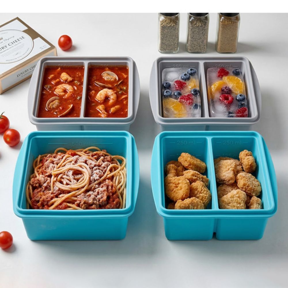 New Reusable Silicone Freezer  - Tray Mold Rectangle recension och pris