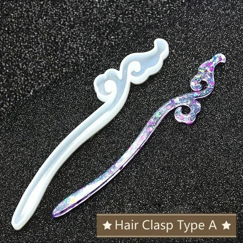 New Transparent Hairpin Silico - Resin Art Materials Kit recension och pris