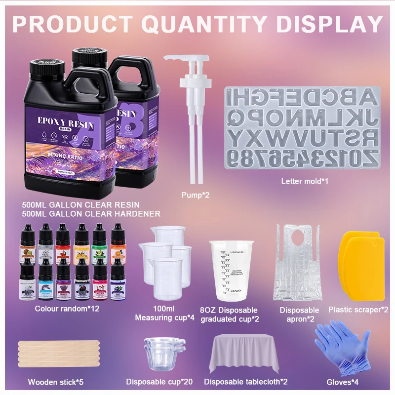 Epoxy Resin Kit Crystal Clear  - Resin Art Easy recension och pris