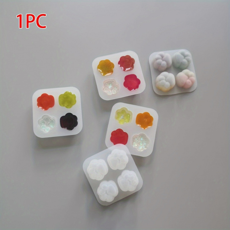 1Cat Paw Pattern Silicone Mold - Resin Art Clay recension och pris
