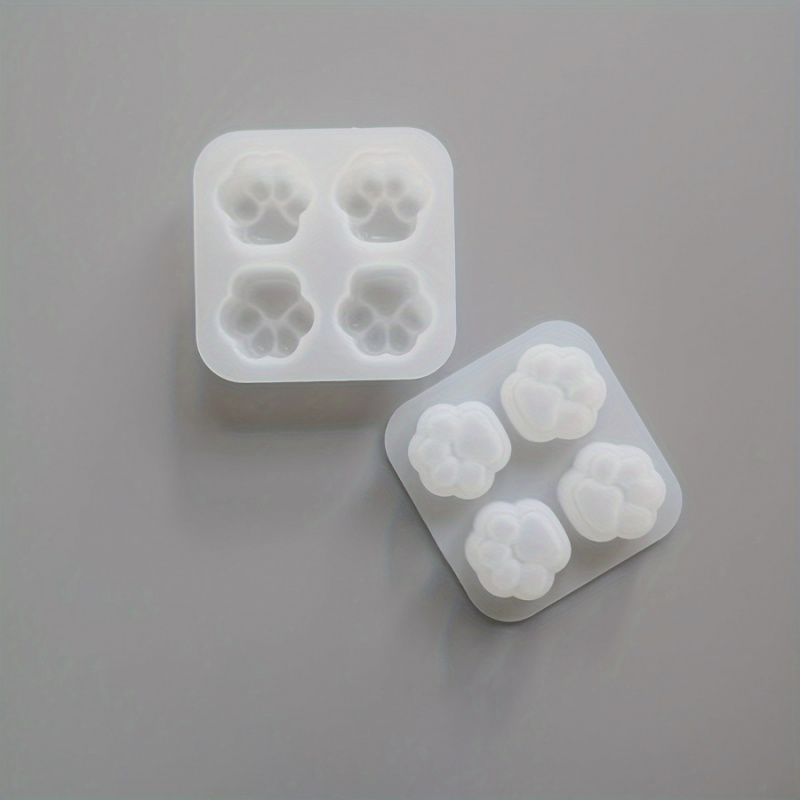 1Cat Paw Pattern Silicone Mold - Resin Art Clay recension och pris