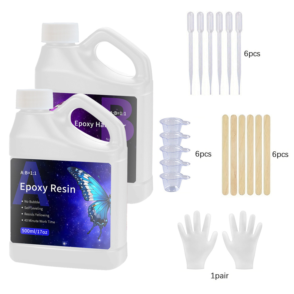 New upgrad 1:1 Epoxy Resin Cry - Resin Art Easy recension och pris
