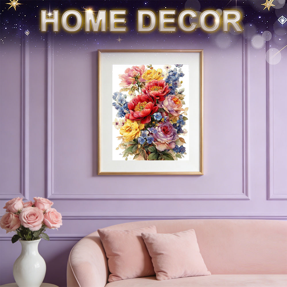 HUACAN Diamond Painting Kit Fl - Resin Art Of Rose recension och pris