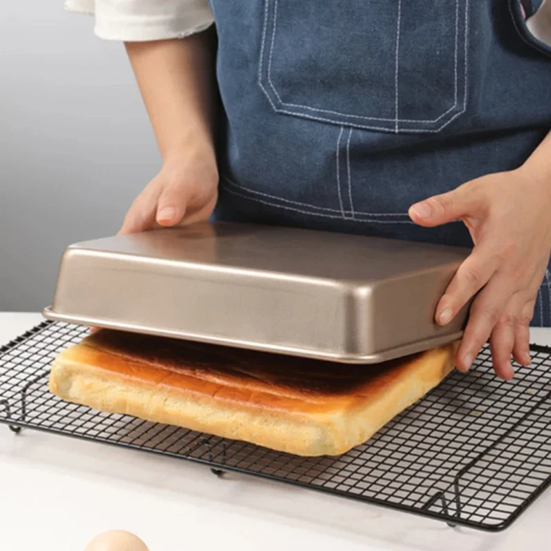 Rectangle Carbon Steel Cake Ba - Tray Mold Rectangle recension och pris