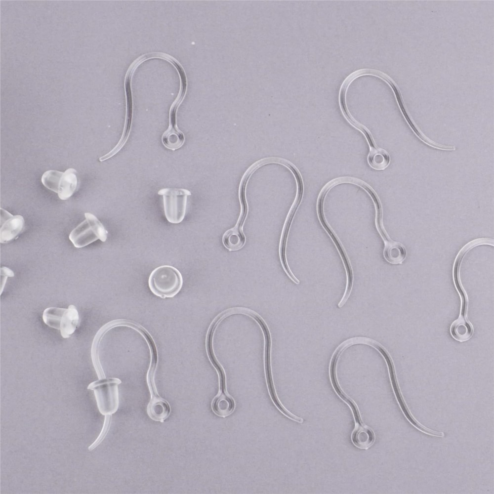 40pcs Clear Plastic Earring Ho - Resin Art Materials Kit recension och pris