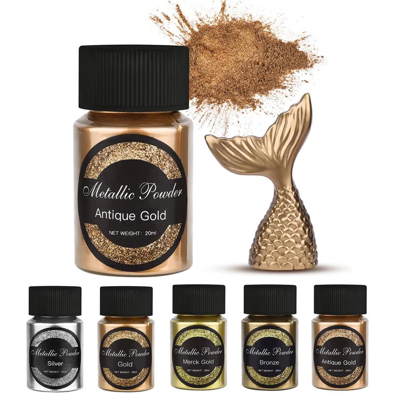 20 Ml Shimmer Metallic Gold Si - Resin Dye Opaque recension och pris