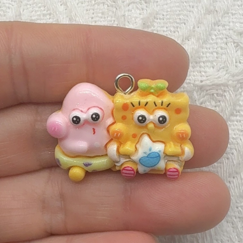 10pcs cartoon resin pendant, D - Resin Art Materials Kit recension och pris