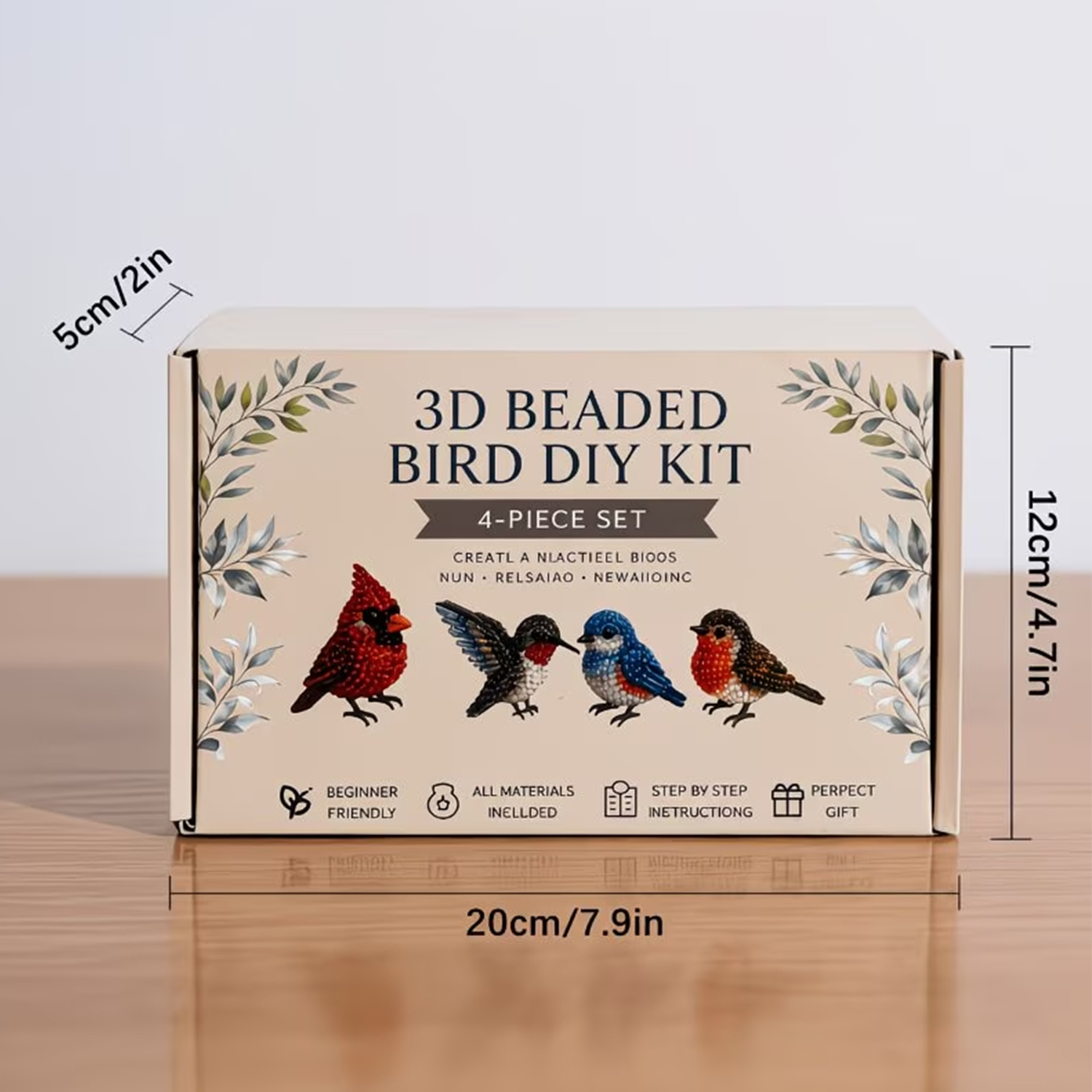 Mini 3D Beaded Animal Craft Ki - Resin Art And Craft recension och pris