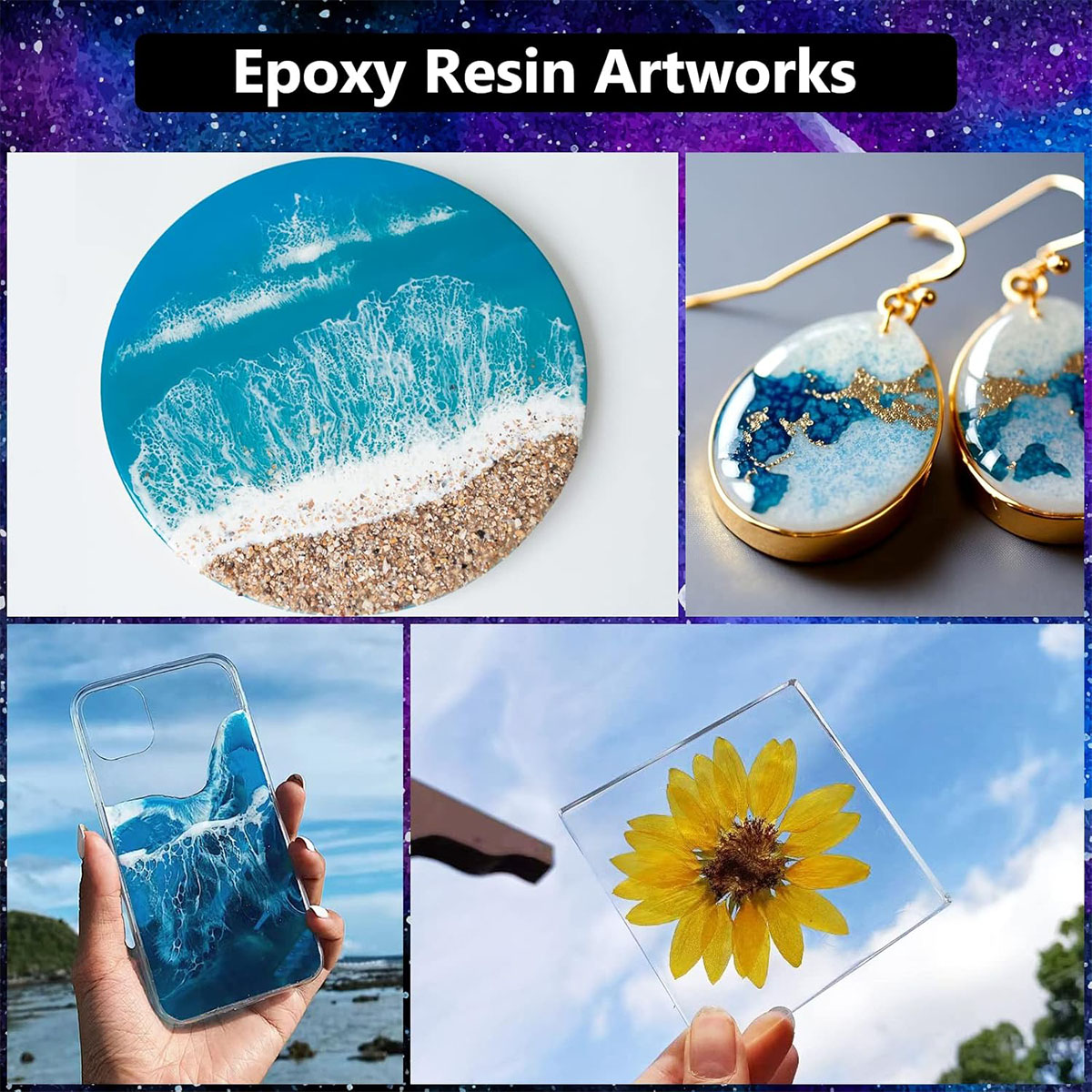 1000ml Crystal Clear Epoxy Res - Resin Art Easy recension och pris