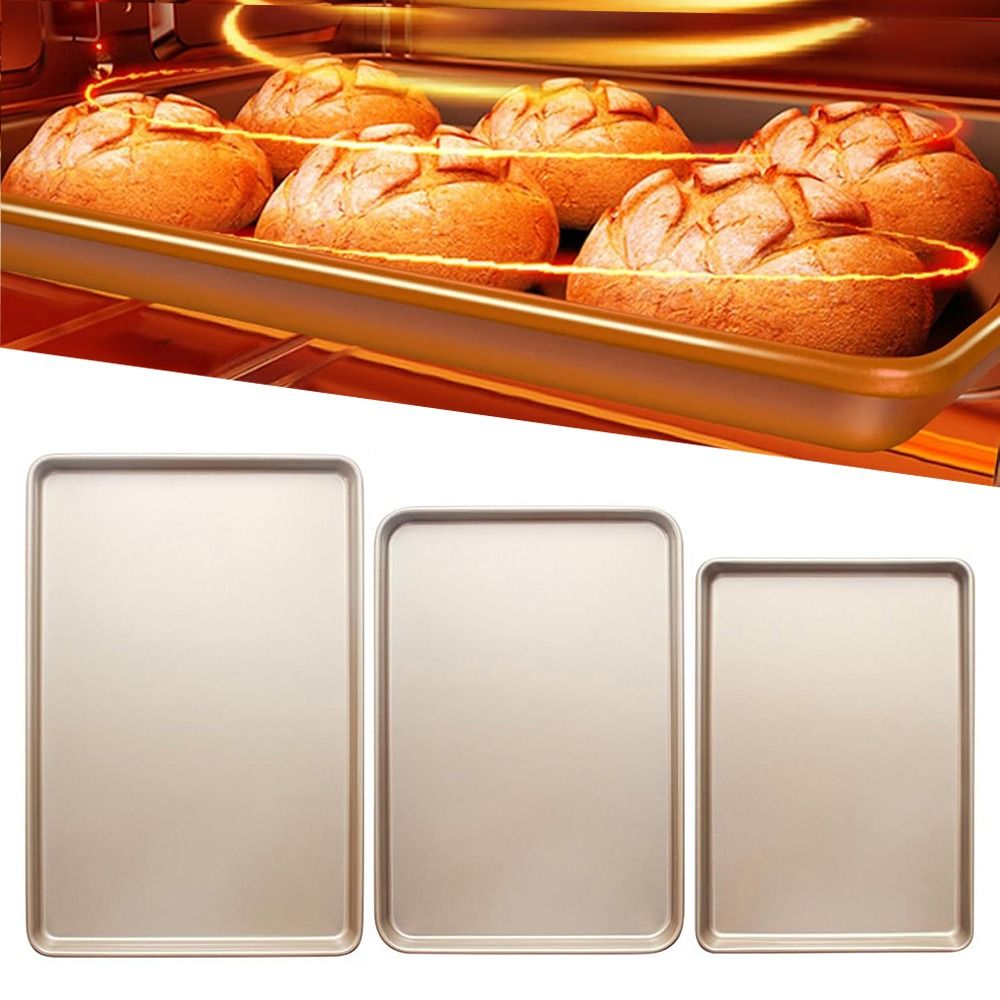 Gold 9/11/13inch Oven Baking P - Tray Mold Rectangle recension och pris