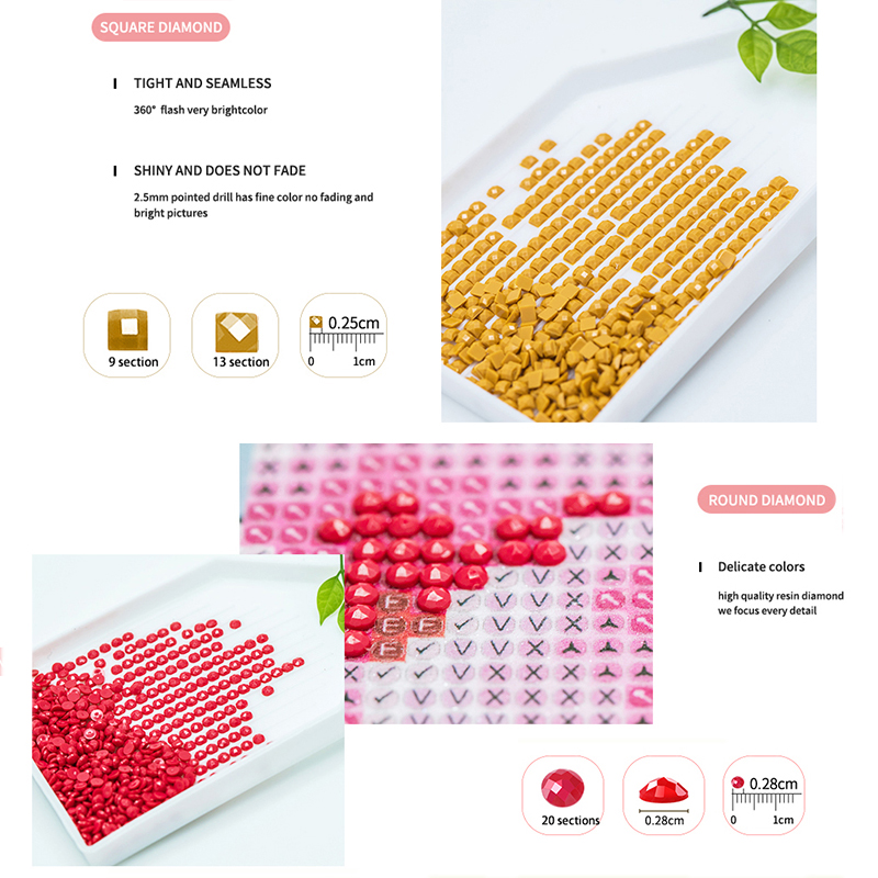 Frameless, Diamond Painting Dr - Resin Art Of Rose recension och pris