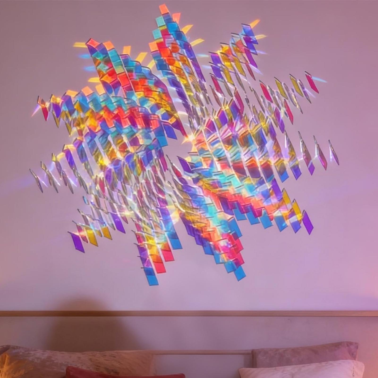 Holographic Acrylic Squares 10 - Resin Art Acrylic recension och pris