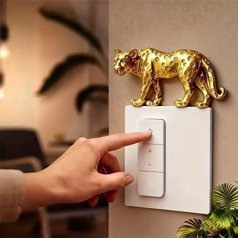 Leopard Light Switch Decoratio - Resin Art Easy recension och pris