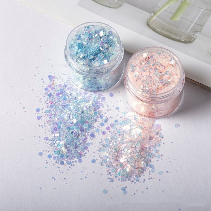 Mixed Holographic Glitter Set  - Mica Flake Resin recension och pris