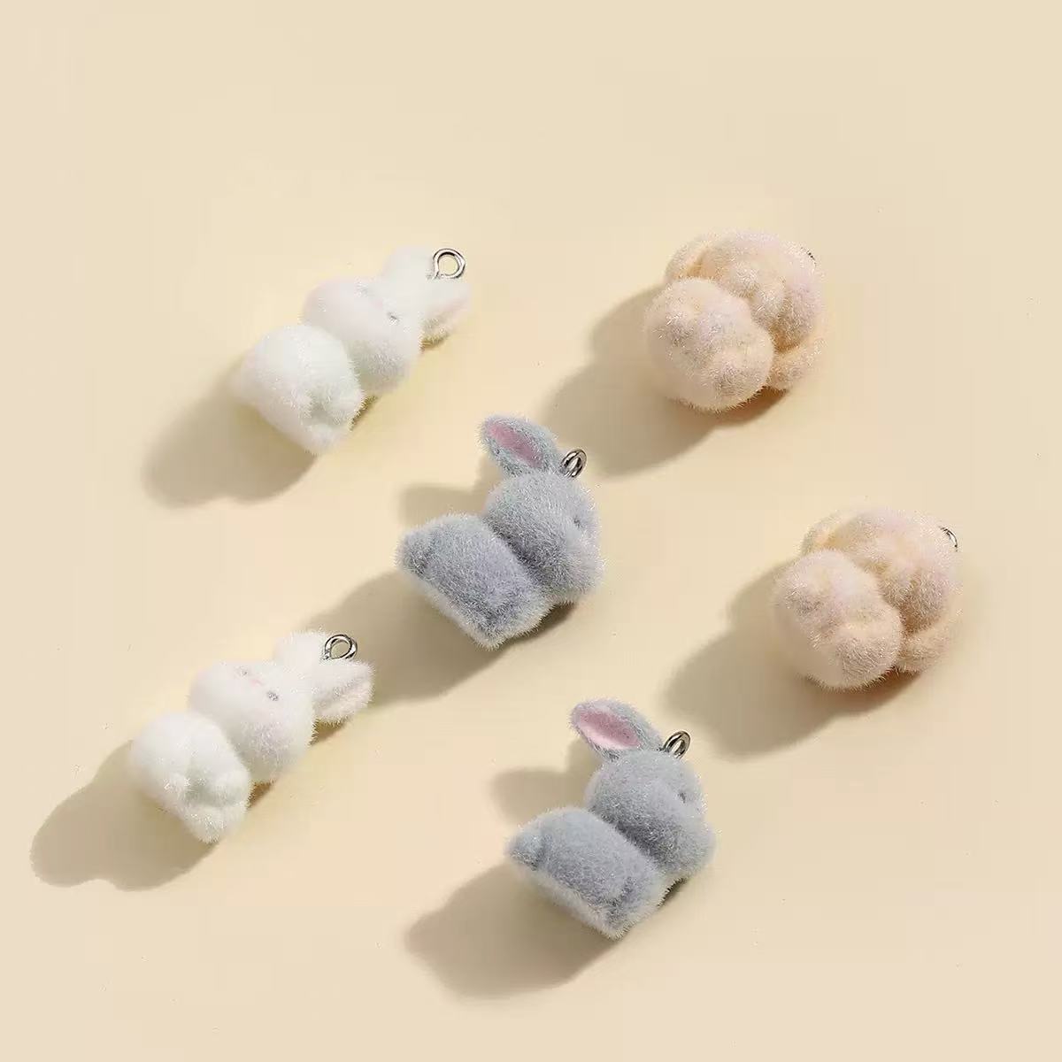 10pcs Flocking Little Rabbit R - Resin Art Supplies Near Me recension och pris