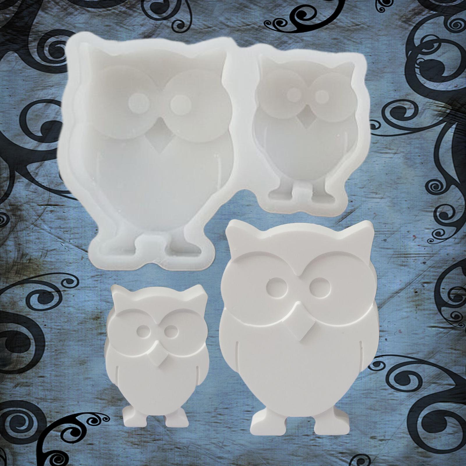 Resin Molds Silicone Owl Art S - Resin Art Easy recension och pris