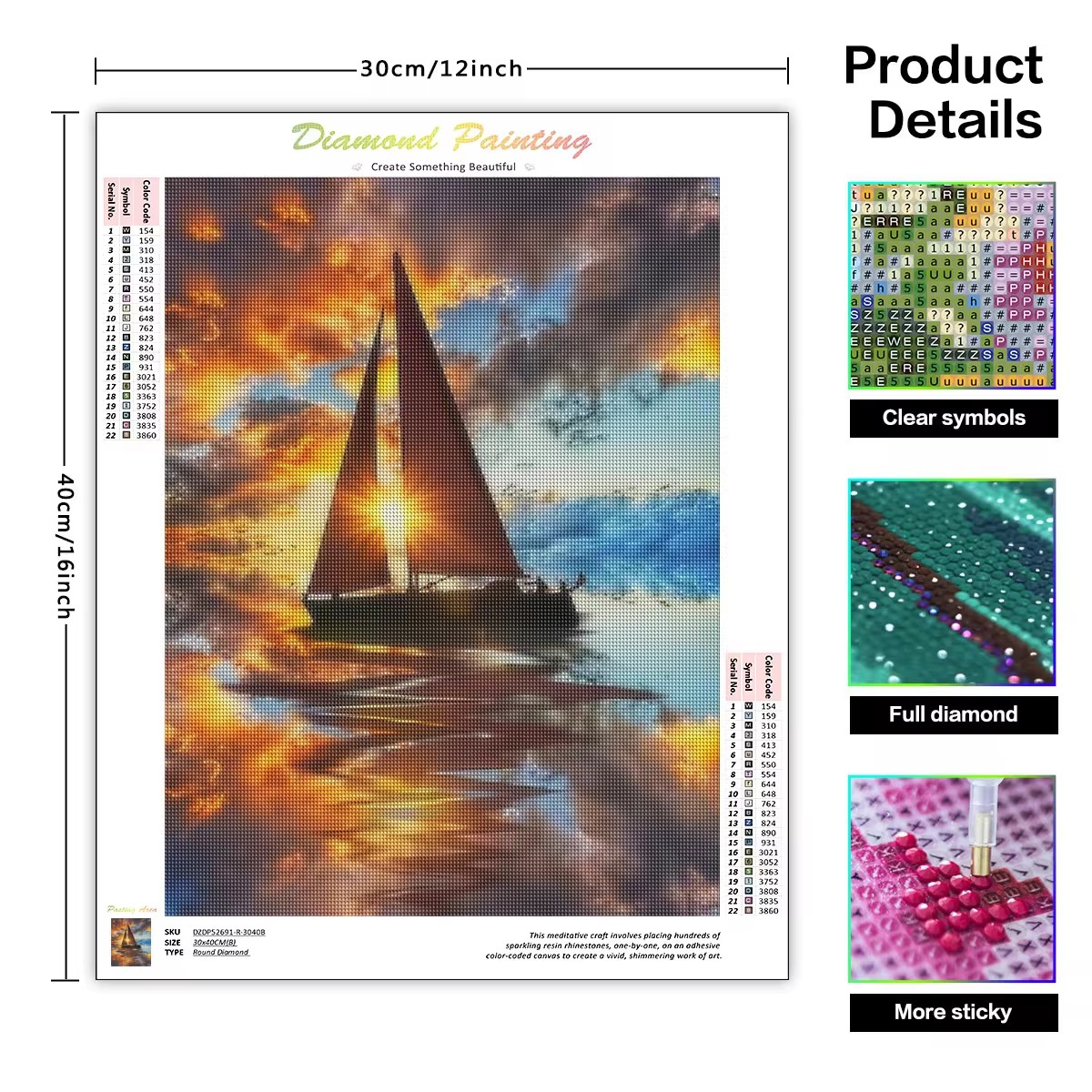 Animal Diamond Painting Kits W - Resin Art Ideas recension och pris
