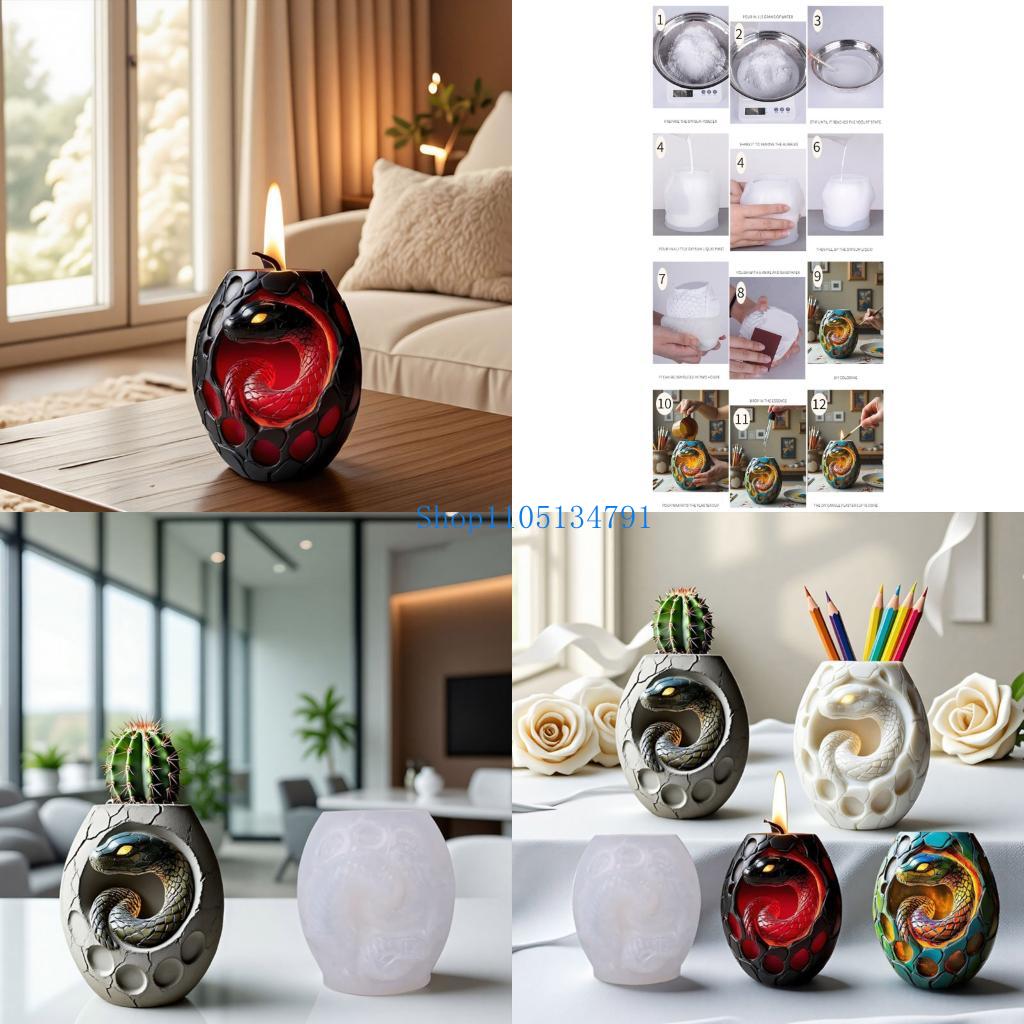 98km Reusable Silicone Snake M - Resin Art Ideas recension och pris
