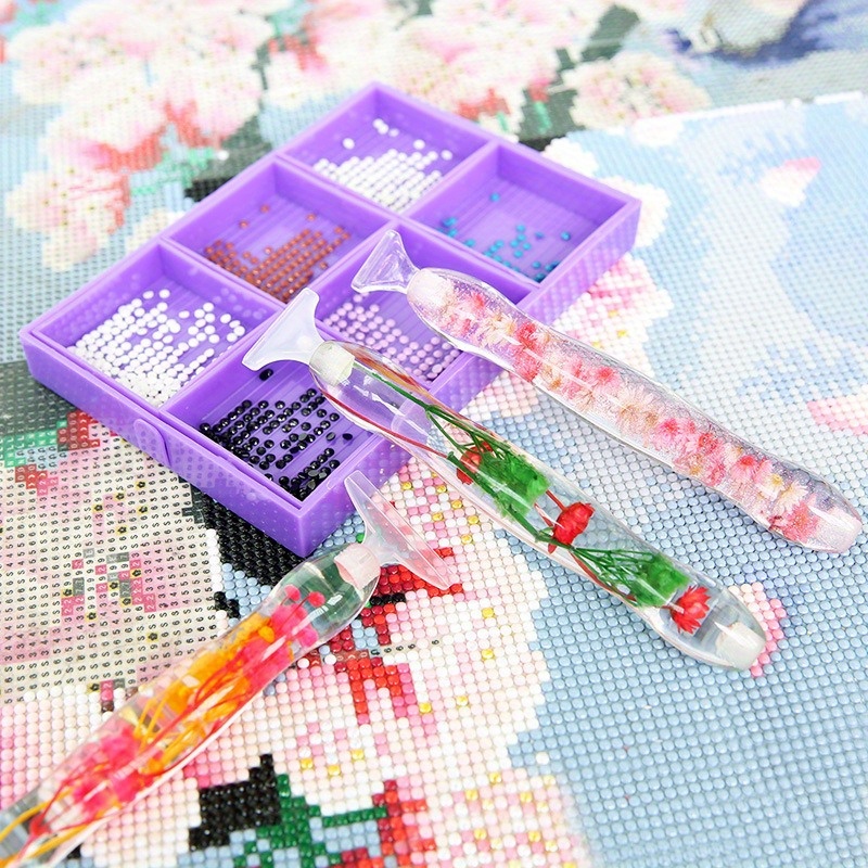 1set Flower Design Resin 5D Di - Resin Art And Craft recension och pris
