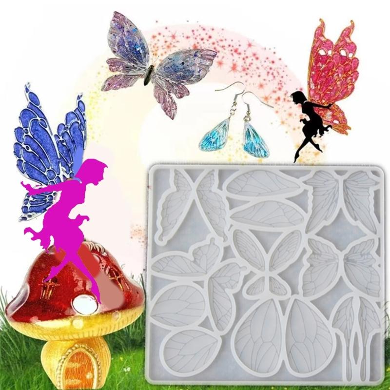 DIY Butterfly Wing Earrings Pe - Resin Art Kit For Beginners recension och pris