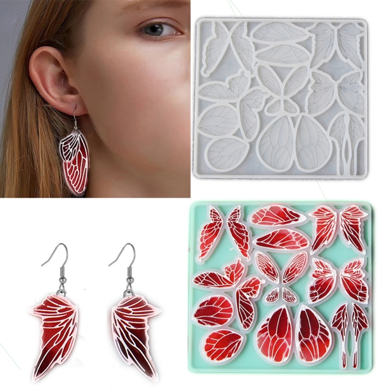 DIY Butterfly Wing Earrings Pe - Resin Art Kit For Beginners recension och pris