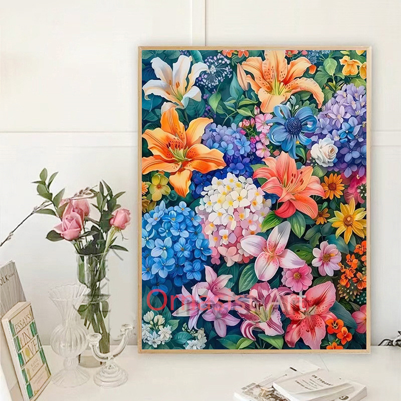 Full Crystal Diamond Mosaic Ar - Resin Art Wallpaper recension och pris