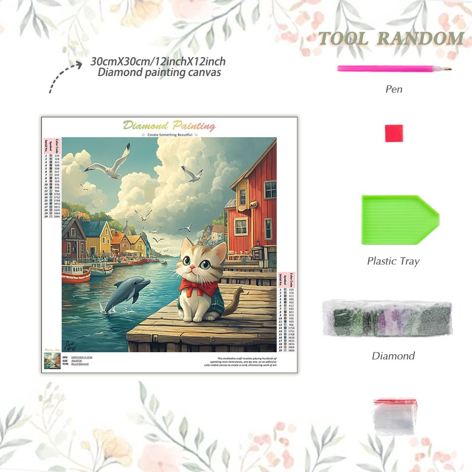 CHENISTORY Cat Diamond Paintin - Resin Art Ideas recension och pris